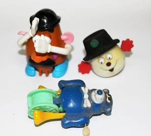 De colección Toy Windup Oso Azul en Monociclo Mr Potata Cabeza Mecánico Burger King - Imagen 1 de 9
