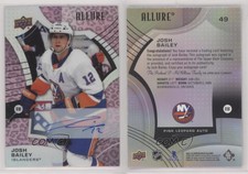 2021-22 Upper Deck Allure Pink Leopard Auto Josh Bailey #49 Auto