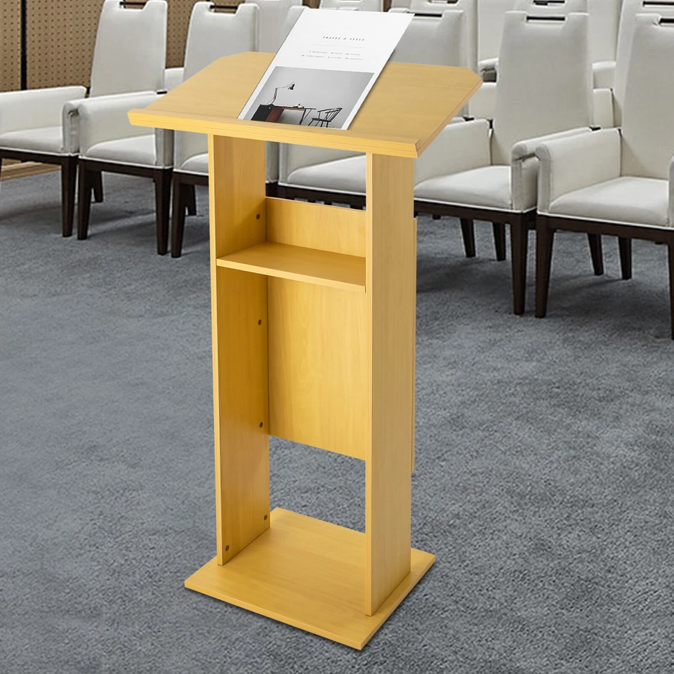 School Speech Lectern Podium Conference Presentation Stand Church Pulpit - Image 1 of 4