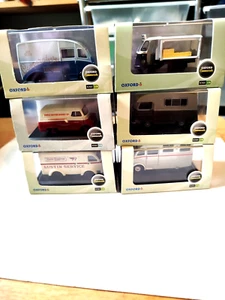 Oxford Diecast 1:76 Emergency / Commercial Vehicles Job Lot Boxed QTY 6 - Picture 1 of 13