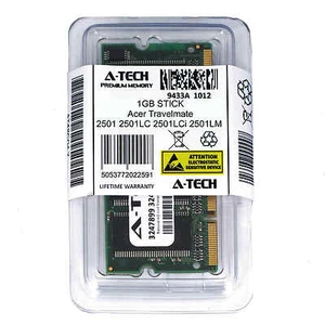 1GB SODIMM Acer Travelmate 2501 2501LC 2501LCi 2501LM 2501LMi Ram Memory - Picture 1 of 1