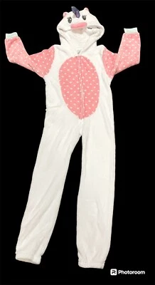 *Pijama Kensie Girls tamanho M (10-12) sem pés unicórnio multicolorido - Imagem 1 de 4