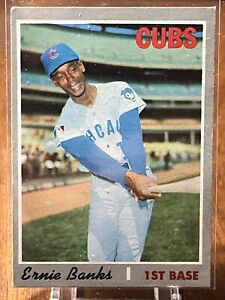 1970 Topps Baseball Ernie Banks #630 EX/MT