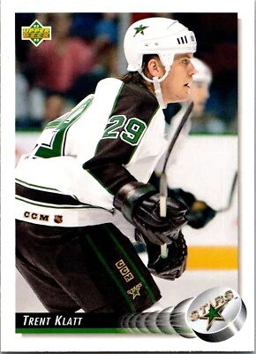 1992-93 Upper Deck - #62 Trent Klatt - Image 1 of 2