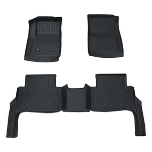 Car Floor Mats For 15-22 GMC Canyon Colorado Crew Cab No Fit Extended Cab Liner - Picture 1 of 10