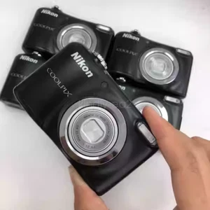 Nikon Coolpix A10 Digital Camera 16.1MP 5X Zoom Photography Video Black English - Picture 1 of 8