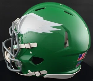 PHILADELPHIA EAGLES NFL Riddell Speed AUTHENTIC Throwback Football Helmet - Picture 1 of 5