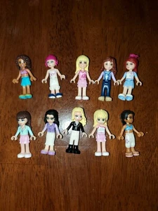 Lote de 10 D minifiguras de Lego Friends - Imagen 1 de 3