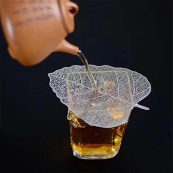 Hollow Leaf Tea Filter Creative Net Kong fu Tea Accessory Chinese Strainers 8C Photo Related