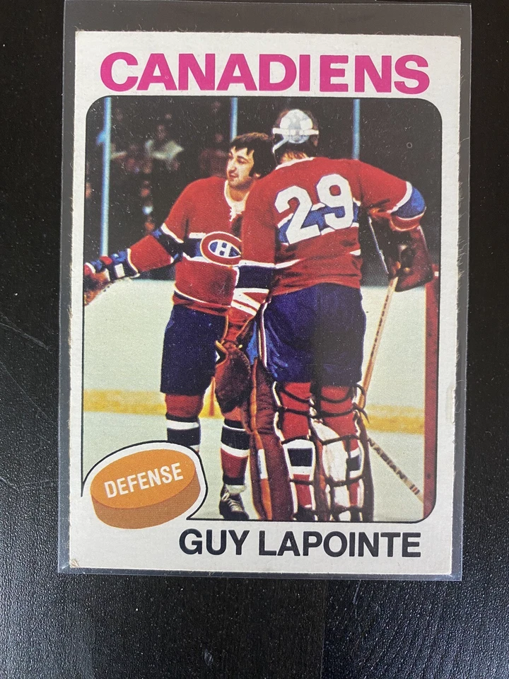$3 – 1975-76 Topps Guy Lapointe #198 NM-MT - Image 1 of 1