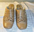 COOL CAPRICE WALKING ON AIR BACKLESS PALE CARAMEL SHOE CLOG MULE SIZE 6 1/2 40