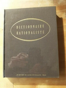 Dictionnaire Rationaliste - Editions de l'Union Rationaliste (1964) - Imagen 1 de 4