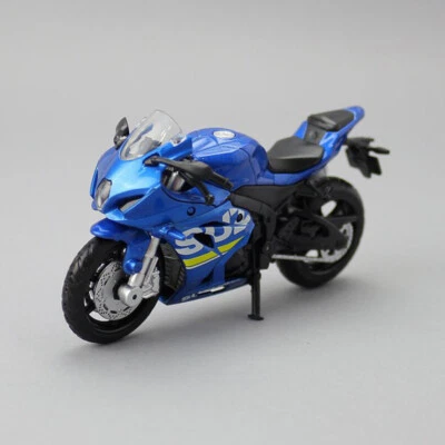 1/18 Suzuki GSX-R1000 Motorcycle Model Diecast Toy Car for Kids Boys Gifts Blue - Image 1 of 4