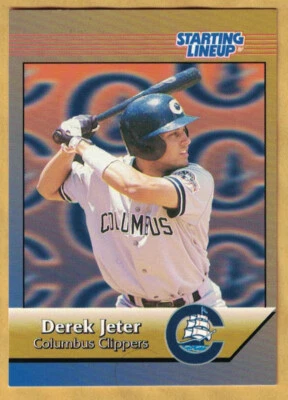 Derek Jeter   -    1999 Starting Lineup Card  (Classic Doubles) - Image 1 of 2