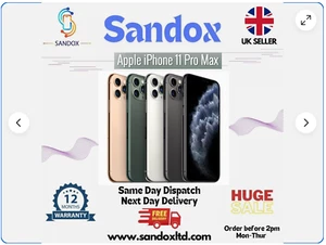 Apple iPhone 11 Pro MAX 256GB Unlocked - SPACE GRAY - Excellent A++ Condition - Zdjęcie 1 z 5