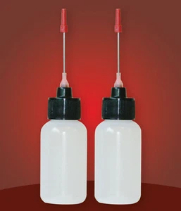 Bottiglie da 2-1 OZ con punta ad ago in acciaio inox per qualsiasi orologio attacchi olio - Foto 1 di 3