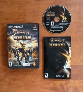 Ratchet: Deadlocked (PlayStation 2, PS2) MINT CIB Complete & Tested - Ships Fast - Picture 1 of 5