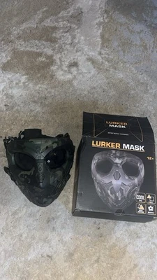 Outdoor Tactical Lurker Skull Mask Full Face Airsoft CS Protective Helmet Mask - Image 1 of 4