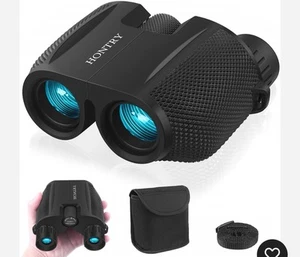Binoculars for Adults and Kids, 10x25 Compact Binoculars for Bird Watching, Thea - Picture 1 of 7