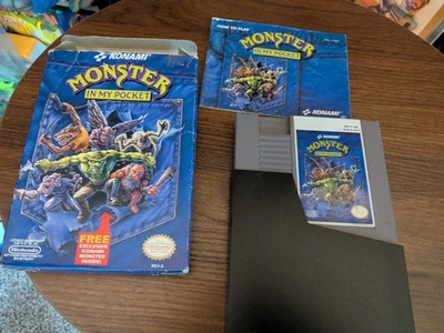 Monster in My Pocket (NES) - Completo en Caja - Manual + Espuma - Auténtico y Limpio Foto 1 de 4