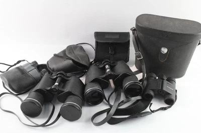 Vintage Binoculars Inc Pentax, Minox, Asahi Pentax, Etc. x 5 - Image 1 of 4