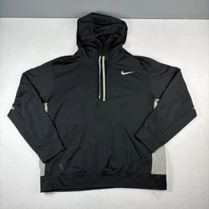 Sudadera con capucha de entrenamiento Nike Therma Fit para hombre talla XL negra. 100% poliéster. - Imagen 1 de 10