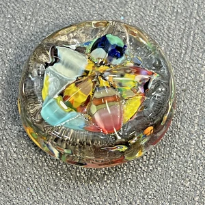 Einzigartiger bunter mundgeblasener Seestern Briefbeschwerer aus Glas Dekor Sammlerstück - Bild 1 von 6