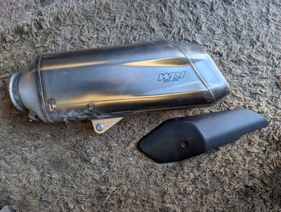 Silenciador de escape estándar y protector térmico KTM 1290 Super Adventure R OEM 2021-2024 - Imagen 1 de 4