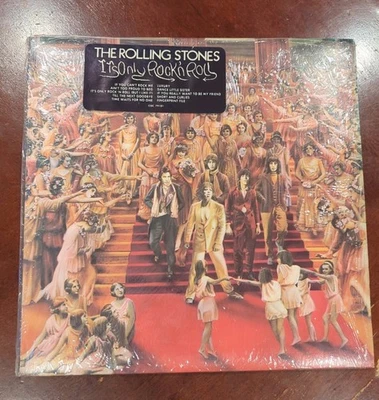 THE ROLLING STONES IT'S ONLY ROCK 'N' ROLL 1974 LP VINYL ALBUM - Image 1 of 4