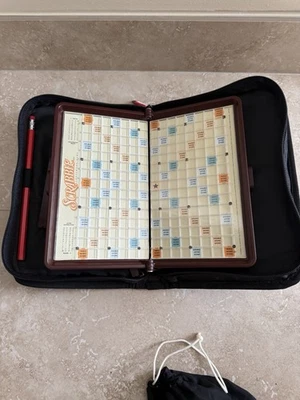Scrabble Game Travel Edition Folding Case 2001 - Image 1 of 4