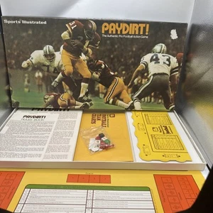 Rare VTG 1973 Sports Illustrated PAYDIRT! Football Board Game Sealed Team Charts - Picture 1 of 6