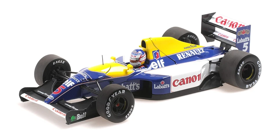 Minichamps 1/18 WILLIAMS RENAULT FW14B NIGEL MANSELL WORLD CHAMPION 1992 - Image 1 of 1