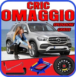 Ruotino Di Scorta 5Fori Misura Da 18 Per La Mercedes Gle Con Kit Cric + Chiave p - Imagen 1 de 10