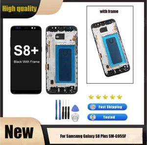 Conjunto Digitalizador Para Samsung Galaxy S8 Plus SM-G955F Pantalla LCD AUA - Imagen 1 de 14