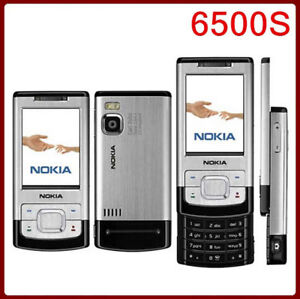 6500S Original Nokia 6500 slide 3G 850 2100 Long Stand-by Slider Mobilephone