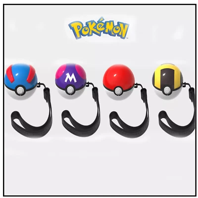 Funda y correa Samsung Galaxy Buds2/Pro/Live POKEMON Monster Ball 4 tipos Foto 1 de 4