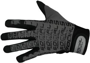Social Paintball Smpl Gloves Protective Gear Full Finger Gray Medium Med M New