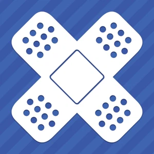 Calcomanía adhesiva de vinilo vendaje cruzado JDM - Imagen 1 de 2