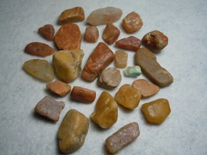 Feldspar Colors Rough Crystal Stones Lot Natural As Found 111 Grams - Picture 1 of 12