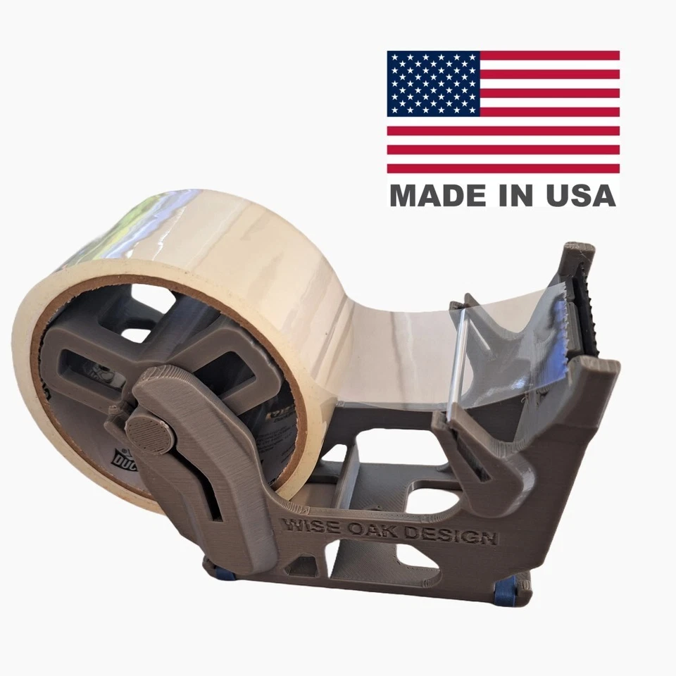 Коммерческий сверхпрочный настольный ручной дозатор упаковочной ленты - Изображение 1 из 4