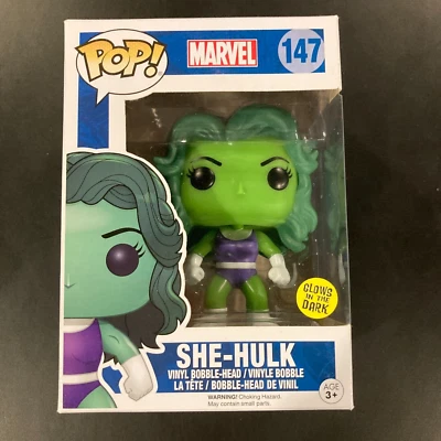 She-Hulk (Glow in the Dark) #147 Marvel Pop! Vinyl - Good Condition - image 1 of 4