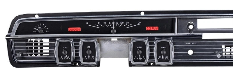 Dakota Digital 1964-65 Lincoln Continental Analog Dash Gauge System VHX-64L-K-R - Image 1 of 4