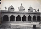 India Agra Moti Masjid Mosque Vintage Silver Print Ca1910 Vintage Silver Pr