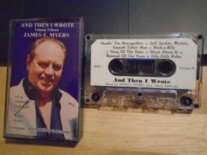 VERY RARE OOP James E. Myers CASSETTE TAPE Rock Around the Clock rockabilly V 15 - Picture 1 of 2