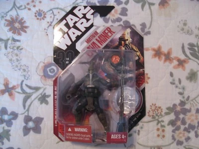 STAR WARS 30 ANIVERSARIO #03 MUSTAFAR MINERO DE LAVA CON MONEDA FIGURA CARDADA Foto 1 de 2