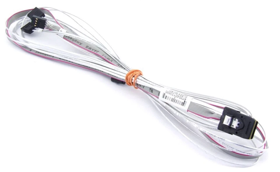 Supermicro CBL-SAST-0388L-02 iPASS SAS to 4x SATA +Sideband Cable 90/90/70/70cm - Image 1 of 1