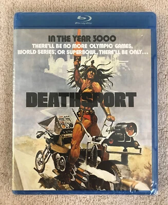Deathsport Blu-ray Scream Factory David Carradine 70s Sci-Fi Action OOP NEW - Image 1 of 3