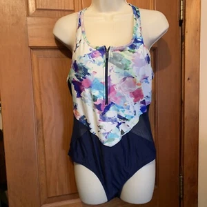 RBX Racer Back Style Swim Suit Size L - Picture 1 of 6