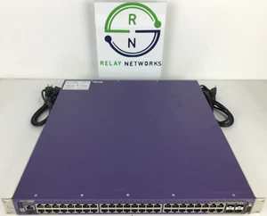 Extreme Networks 16301 Summit X480-48T 2x 10925 Power 1x 16312 VIM2-10G Adv Edge - Picture 1 of 8