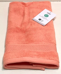 Coastal Collection Luxury modern Hand Towel 16" x 26" (Peachy) - Picture 1 of 3